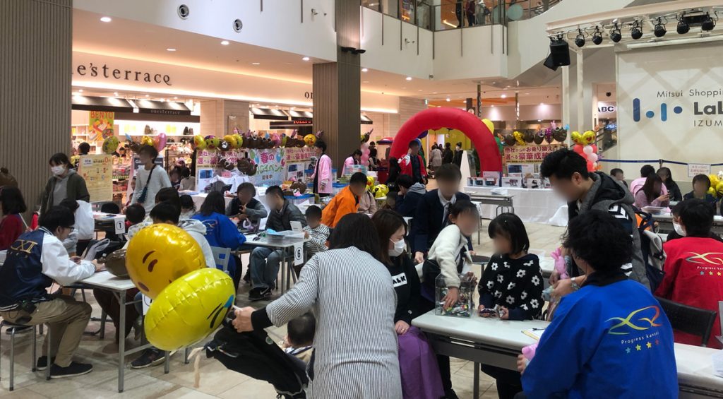 新規400件オーバー！ギネス達成！＠ららぽーと和泉 株式会社KCR｜日本一の販促イベントを制作・運営します！